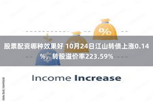 股票配资哪种效果好 10月24日江山转债上涨0.14%，转股溢价率223.59%